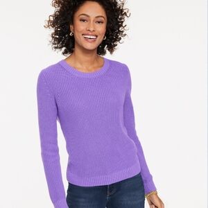 Talbots Women's Sweater Lavendar Tulip